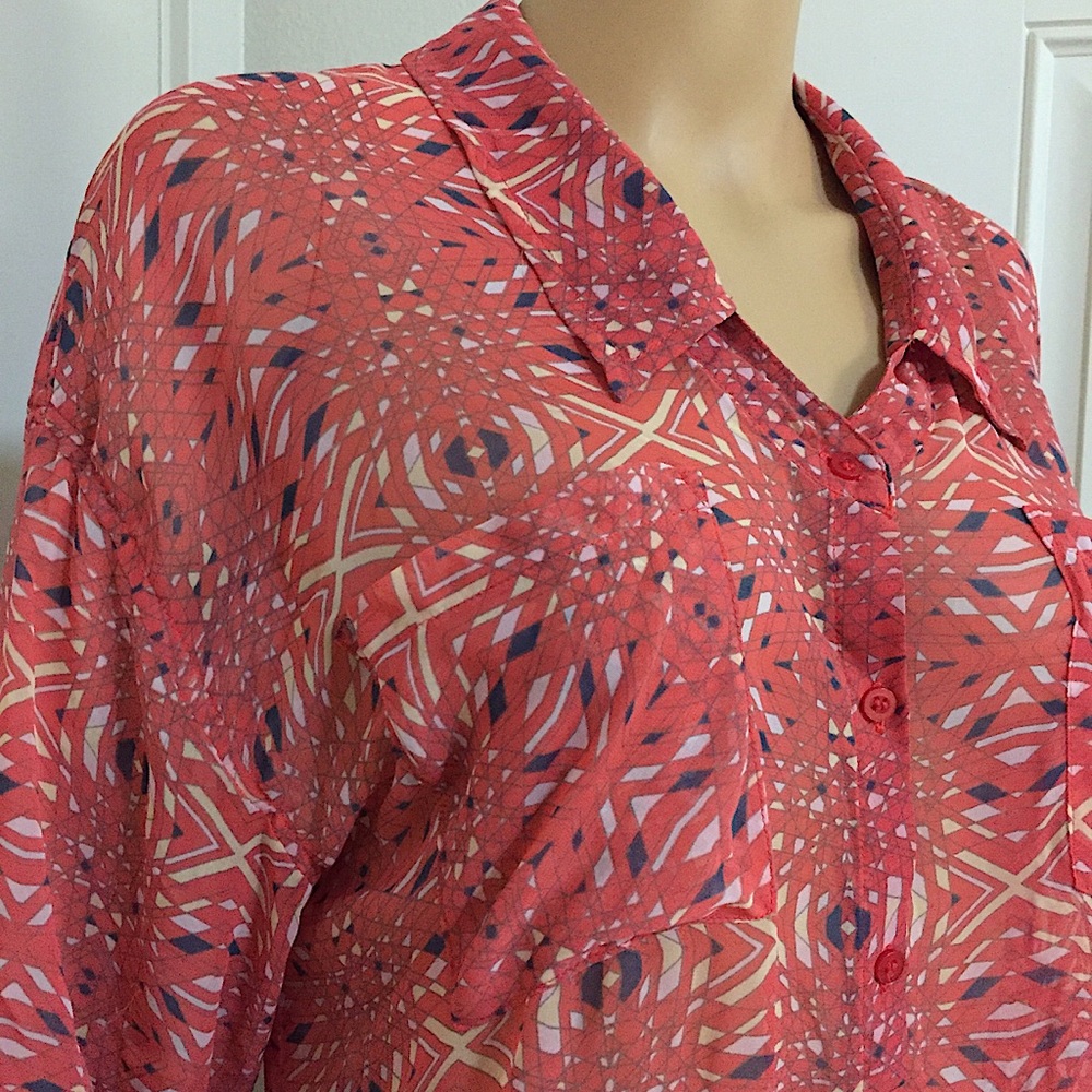 Free People Easy Rider Button Down Top - Picture 12 of 16